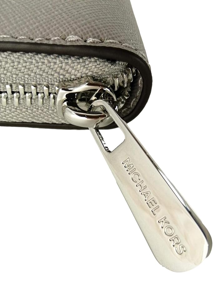 MICHAEL KORS 長財布 コンチネンタル ジップウォレット ラージグレー 公式アウトレット】JET SET TRAVEL ジップアラウンド